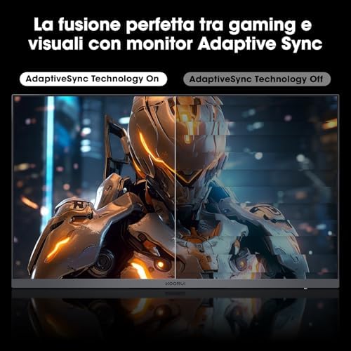 Monitor Gaming 27 Pollici Curvo FHD 180Hz 1500R HDR10 Schermo