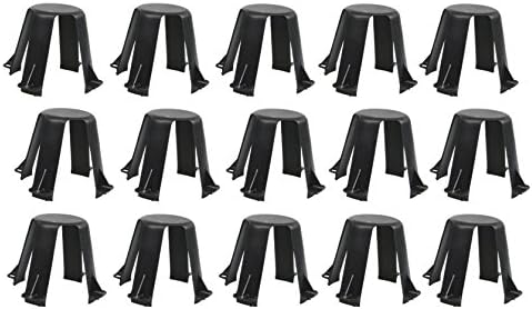 Spacer for LED and Halogen Recessed Lights Set of 15, Black, klein