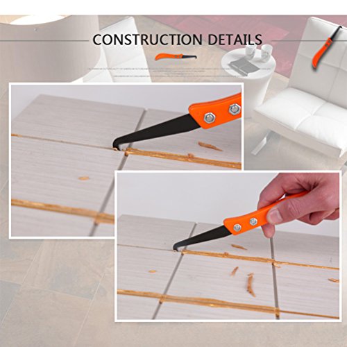 FOCCTS 12PCS Tile Joint Tool Grout Removal Scraping off Edges Caulking