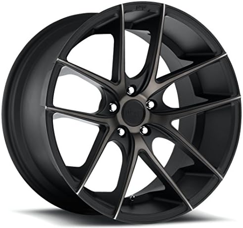 NICHE TARGA MB -BLK MACH Wheel with Painted (18 x 8. inches /5 x 108 mm, 40 mm Offset)