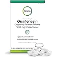 C'rcle Guaifenesin 1200mg 56 Tablets - Guaifenesin Tablets for Chest Congestion Relief & Expectorant Mucus Relief - Extended Release Chest Decongestant 12-Hour Relief - Thins and Loosens Mucus