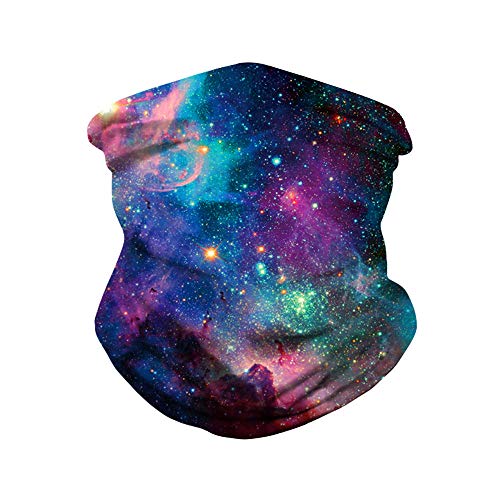 Ezer Unisex Cycling Face Bandana Cover - Multifunctional Headband Neck Gaiter, Sports Balaclavas (Mix Color)