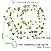 YOUYOUTE Artificial Ivy, 12 Pack Fake Ivy Plant Vine Leaf Leaves Greenery Garlands Hanging (Each 80 inch) for Wedding Party Garden Wall Decoration with Cable Ties (12)