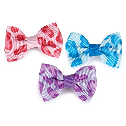 Aria Kaya Barrettes for Dogs, 48-Piece Canisters