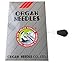 30 Pcs Organ Serger Needle Elx705 SUK 705 2022 Mix Size (#11,12, 14) Chain Stitch Flat Shank with Threader