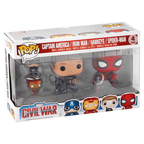 funko pop civil war 4 pack