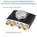 eSynic Mini Bluetooth Power Amplifier 50W + 50W Stereo Hi-Fi Digital Amp, AUX/USB/Bluetooth Input to R/L RCA + 3.5mm Headphone Jack 2 Channel Wireless Audio Receiver with Volume Control Power Adapterthumb 1