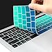 Dongke XMS362 Ultra Thin Gradient Color Silicone Keyboard Protector Cover Skin for New Version MacBook Pro 13 (A1706) & MacBook Pro 15 (A1707) with Muti-Touch Bar (2017 & 2016 Release) (Gradient Green)
