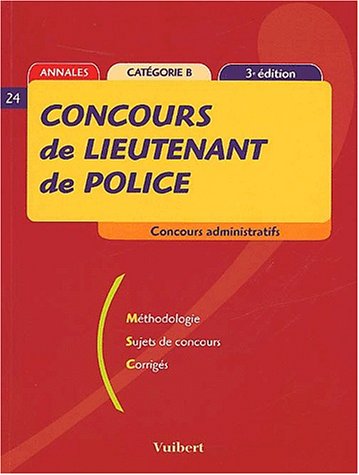 Concours de lieutenant de police