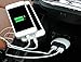 USB Car Charger, Awakelion Quick Charge 2.0 LED 2-Port USB Phone Charger(3.4A / 30W) with Voltage Meter Monitor LCD Screen Display for All Devices