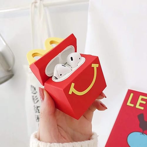 Airpod Case for Apple Airpods 1&2, Cute 3D Funny Cartoon Soft