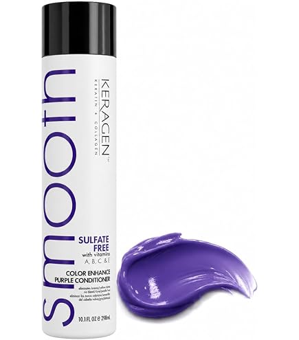 Amazon.com : KERAGEN Purple Toning Shampoo – Sulfate-Free Brass