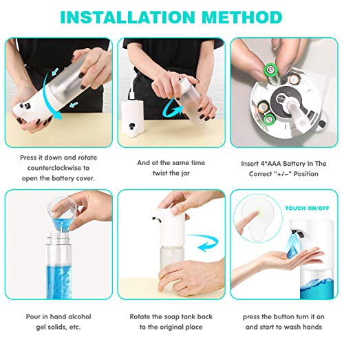 Automatic Touchless Gel Hand Sanitizer Dispenser Premium Touchless
