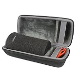 co2crea Hard Travel Case for Anker Soundcore Flare Portable Bluetooth 360° Speaker (Black Case for Anker Soundcore Flare)