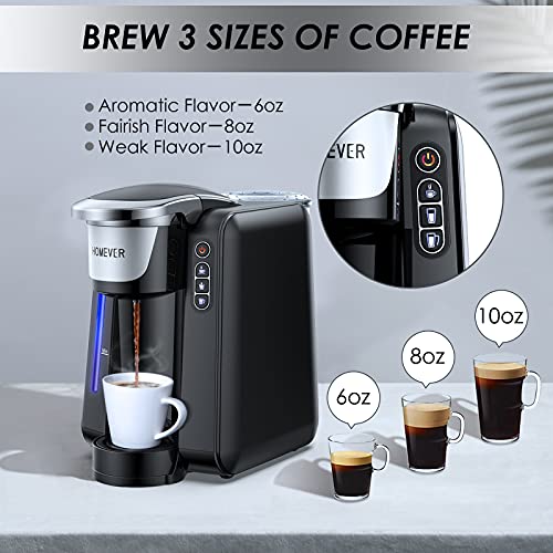 K Cup Coffee Maker, HOMEVER Single Serve Coffee Maker, KCup Pod Coffee