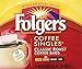Folgers Classic Medium Roast Coffee Singles Serve Bags, 19 Count (Pack of 3)