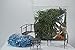 Fairy Garden Kit - Includes Fairy, Bench, Table, Bridge, Blue Glass Stones, Moss and Instructions