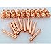 10 Sets Cu Collets 13N23 2.4mm 3/32" And Collet Bodies 13N28 2.4mm 3/32" For TIG Welding Torch SR DB PTA WP-9 WP-20 WP-25
