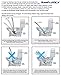 SurePlunge - Automatic Toilet Plunger - Extremely Effective - Heavy Duty - Powerful Co2 Air Pressure - Safe & Easy To Operate - The Unblocker for Clogged Crappers.