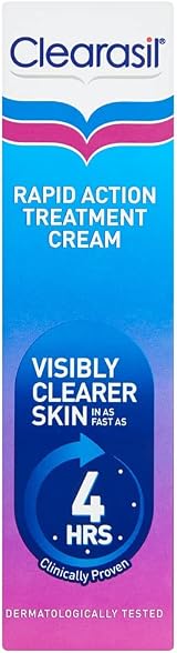 Clearasil Ultra Rapid Action Treatment Cream 25ml Spot Pore Cleaner Faster view 2