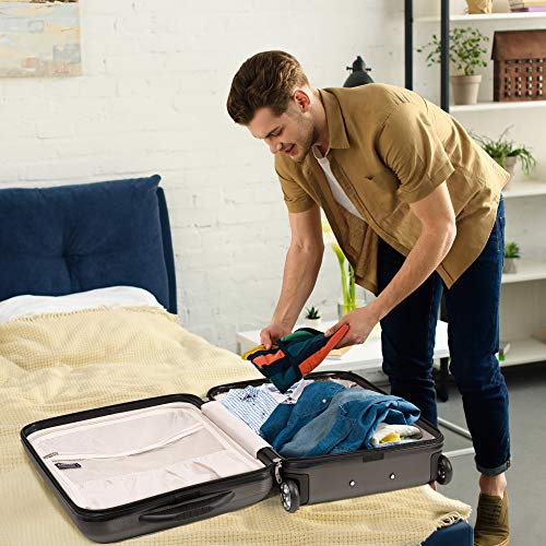 Aerolite 55x40x20 Tamaño Máximo de Ryanair y Vueling ABS Trolley Maleta  Equipaje de Mano Cabina Ligera con 2 Ruedas… | Swapoo | The Social Shop