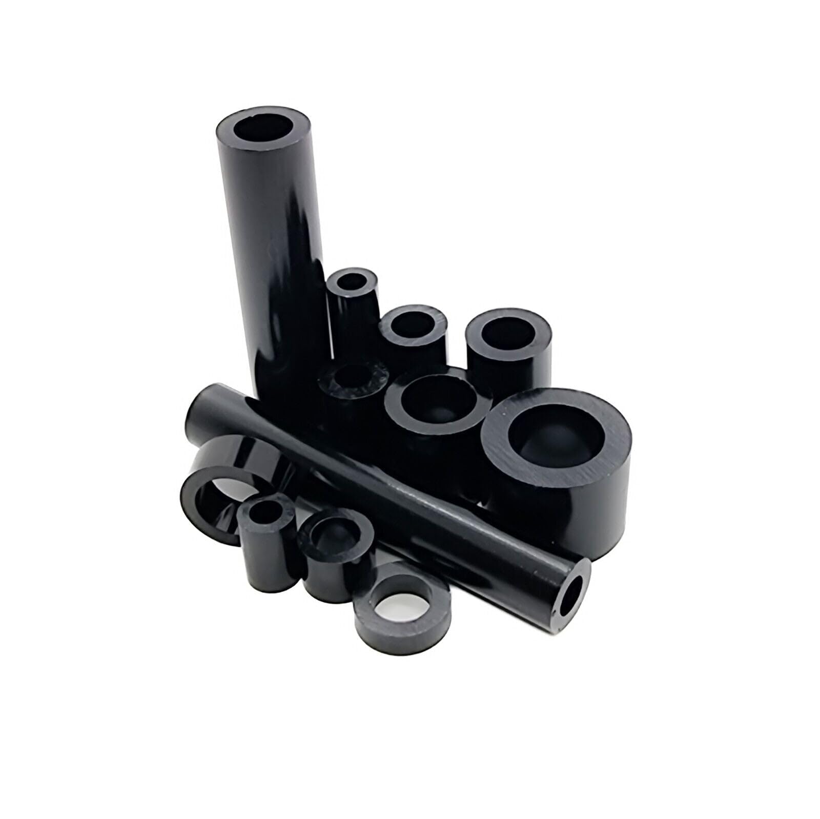 OG Secure | Black Anodised Aluminium Standoff Spacers | M6 5-50mm 12mm / 10