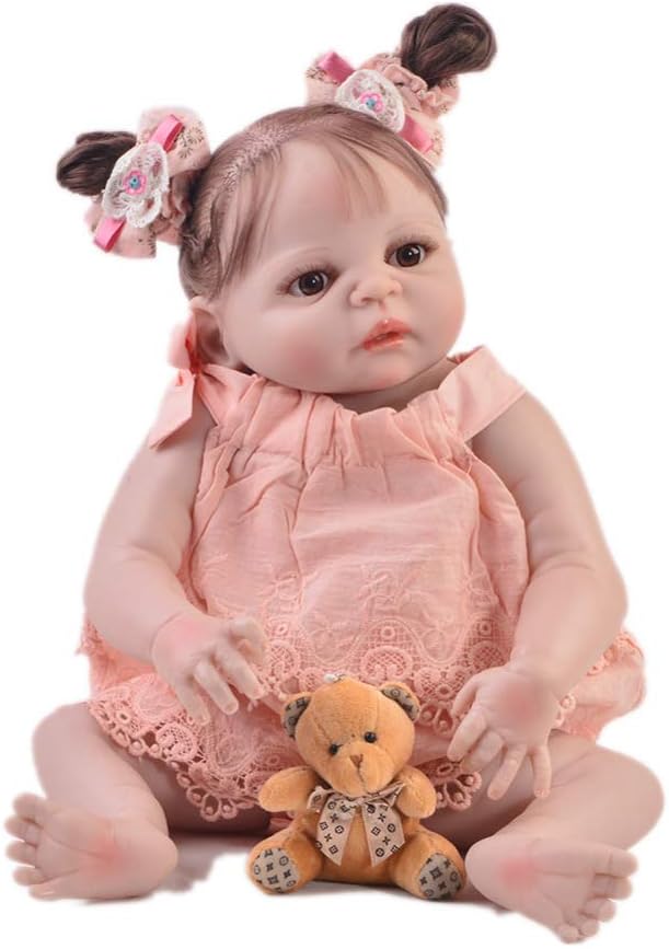 Prezzo WYCD Bambola Rinata Bambole Reborn Molle del Bambino di Simulazione del Silicone Vinile 22Pollici 57Centimetri Realistica Bambini Giocattolo Offerte