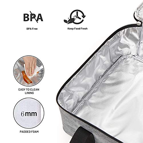 Insulated Casserole Dish Carrier Bag Food Carriers for Hot or Cold