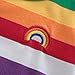 HowJoJo Baby Boys Girls Cotton Long Sleeve T-Shirts Kids Rainbow Striped Shirts 2T