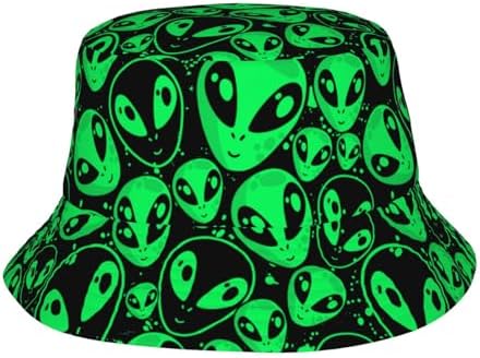 Glow in Dark Splatter Neon Bucket Hat for Women Men Sun Cap  display picture 3