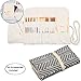 Teamoy Knitting Needles Holder Case(up to 11 Inches), Cotton Canvas Rolling Organizer for Straight and Circular Knitting Needles, Crochet Hooks and Accessories, Arrow - NO Accessories Included