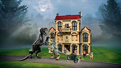 lego jurassic world caos del indorraptor en la mansión lockwood 75930