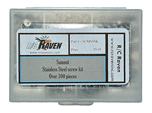 RC Raven Summit 300+ Piece Stainless Steel Screw Kit