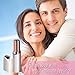 Facial Hair Remover Replacement Heads (Rose Gold) for Electric or Battery Hair Remover, Good Finishing and Well Touch for Lip,Chin,Cheeks and Sideburns As Seen On TV 18K Gold-Plated 2 Counts