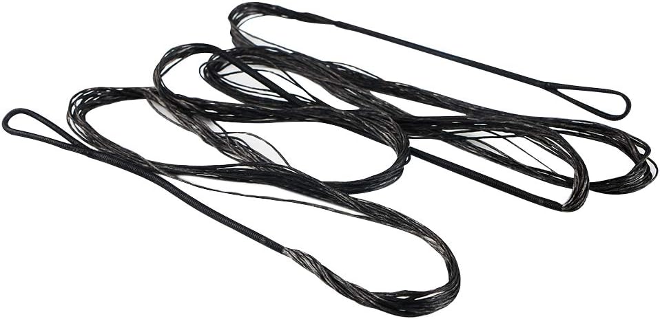Huntingdoor Bow String 14 Strands Dacron Bow String Recurve Bow String Archery Replacement Bowstrings Actual Length 48inch-62inch Black Handmade Bow String for Traditional Bow Horsebow : Sports & Outdoors