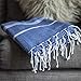 Gute (Set of 6) XXL Turkish Cotton Bath Beach Hammam Turkish Towel Sets Peshtemal Throw Fouta Blanket Set, Luxuries Towels