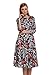 Fanala Women 3/4 Sleeve 50s Vintage Dress Plus Size (US Stock)