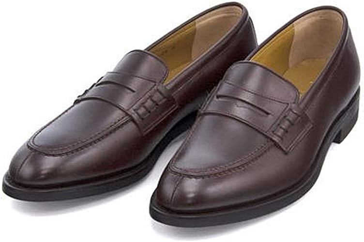 Amazon リーガル メンズ ビジネスシューズ コインローファー クッション性 3e 幅広 カジュアル デイリー オフィス フォーマル ドレス 冠婚葬祭 就活 Je02ah ダークブラウン 23 0cm ローファー スリッポン