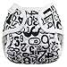 Swaddlebees Capri Cloth Diaper Cover SNAPS (size 2, Numbers)