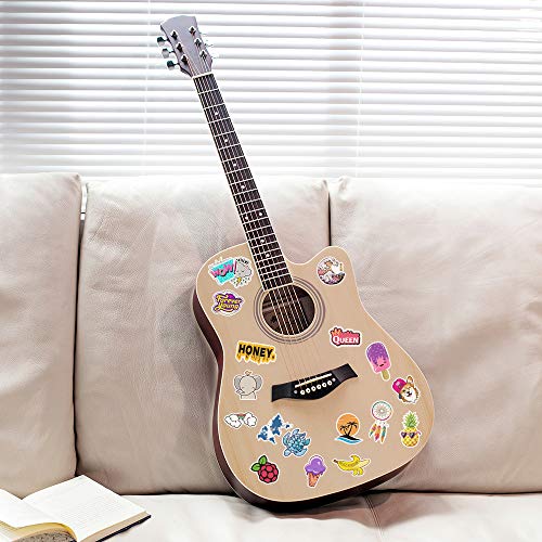 Vsco Stickers for Water Bottles Big 42-Pack Cute Aesthetic Trendy Waterproof Vinyl Stickers for Teens Kids Girls and Boys, Perfect for Laptop Phone Travel Guitar Bike Helmet Car