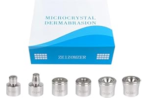 LAVINCE Diamond Dermabrasion Head Microdermabrasion Exfoliator Home Facial Dermabrasion Tool Dermabrasion Replacements 6 Tips