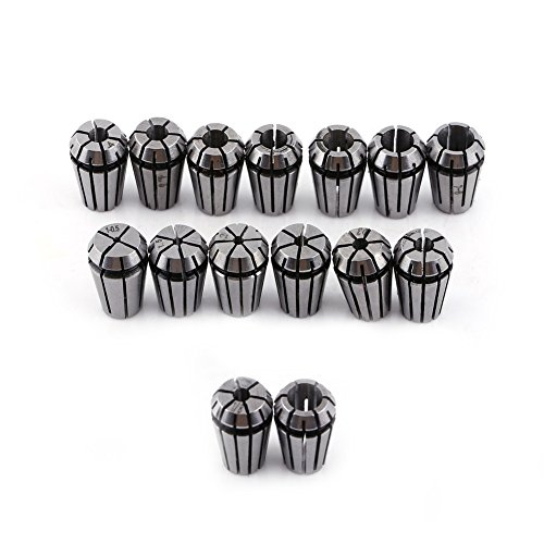 15pcs/Lot ER11 Spring Collet Set for CNC Engraving Machine & Milling Lathe Tool