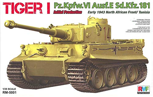 Rye Field Model 1/35 Tiger I Pz.Kpfw.VI Ausf.E Sd.Kfz.181 Model Kit - Thumbnail 7