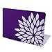 HDE Plastic Hard Shell Case for MacBook Air 13 Inch (Models: A1369/A1466), Purple and White Flower