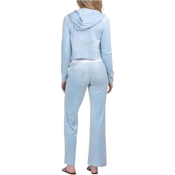 Amazon.com: Juicy Couture Womens, Rib Waist Velour Pants with