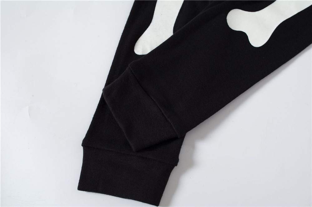 Little Boys Pajamas for Boys Pyjamas Kids Halloween Skeleton Nightwear Sleepwear Long Sleeve Pjs Set Size 2-3 Years 3T