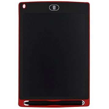 EDTara 8.5 Inches Writing Tablet Kid Drawing Board with Handwriting Pen 8.5 inch red