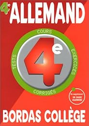 Allemand, 4e