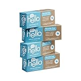 Hello Oral Care Fluoride Free Whitening Toothpaste with No Artificial Sweeteners or SLS, Sweet Mint, 4 Count