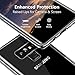 TORRAS Galaxy Note 9 Case, Crystal Clear Ultra Thin Slim Fit Soft TPU Gel Case Cover with Electroplated Frame Compatible with Samsung Galaxy Note 9(2018), Clear Back/Black Frame